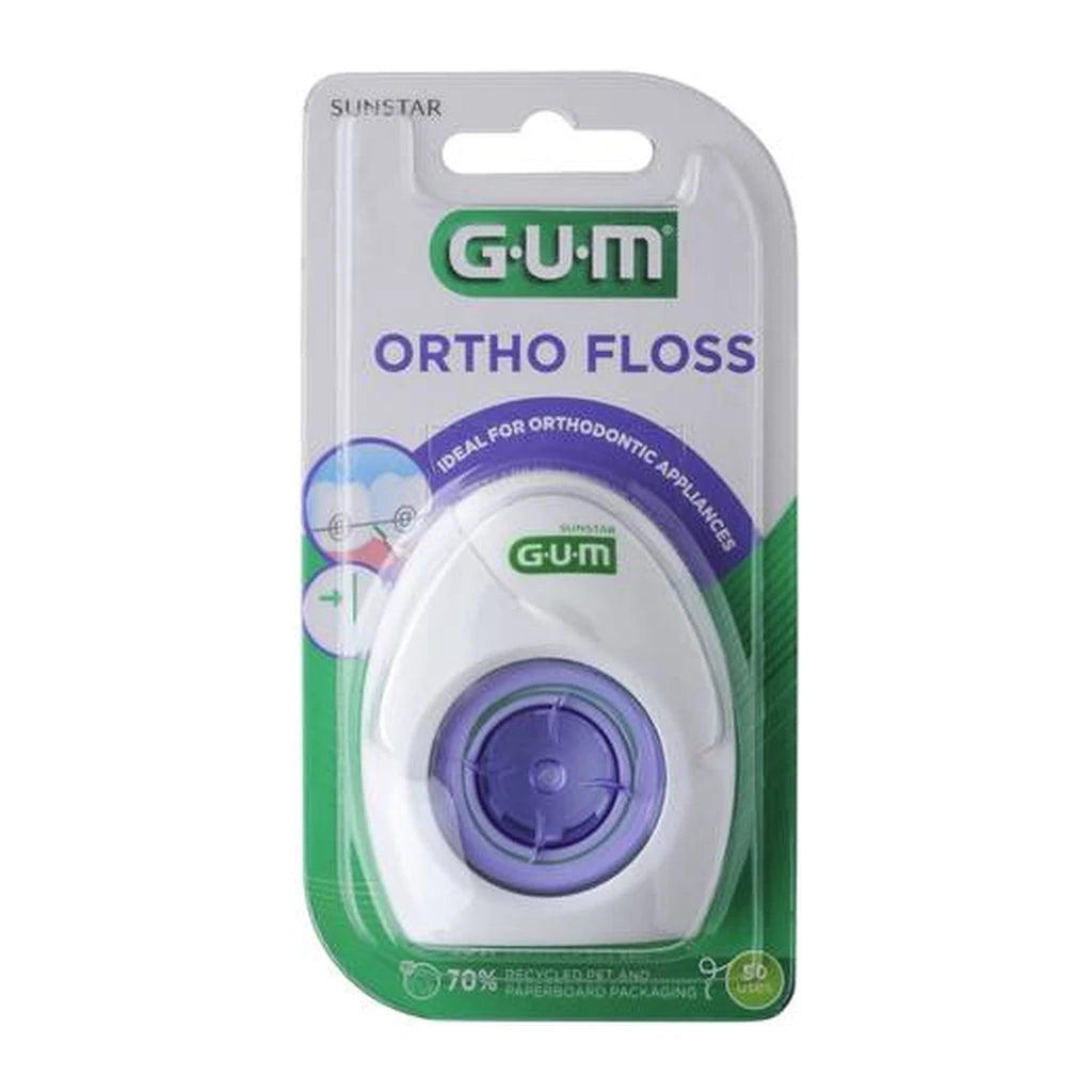 GUM ORTHO FLOSS FILO SPUGNOSO