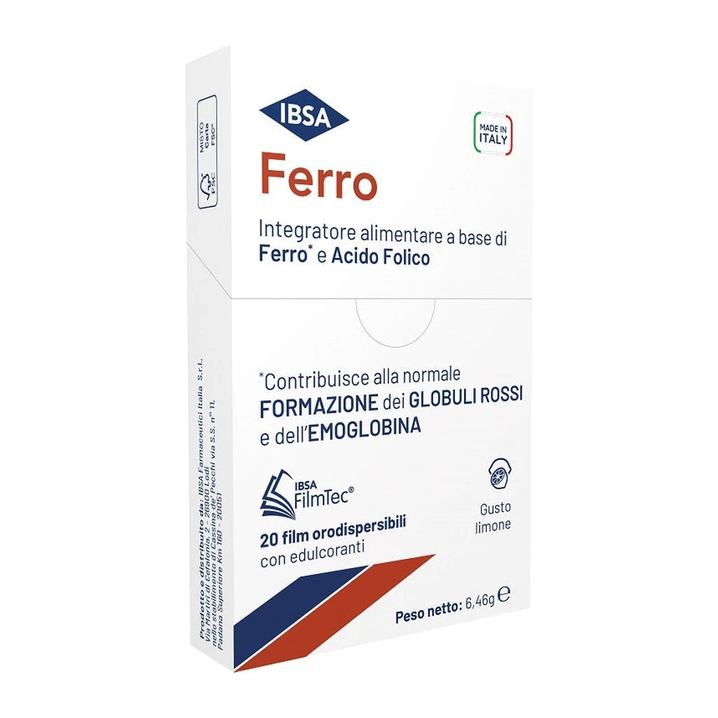 FERRO IBSA 20FILM ORODISPERSIB