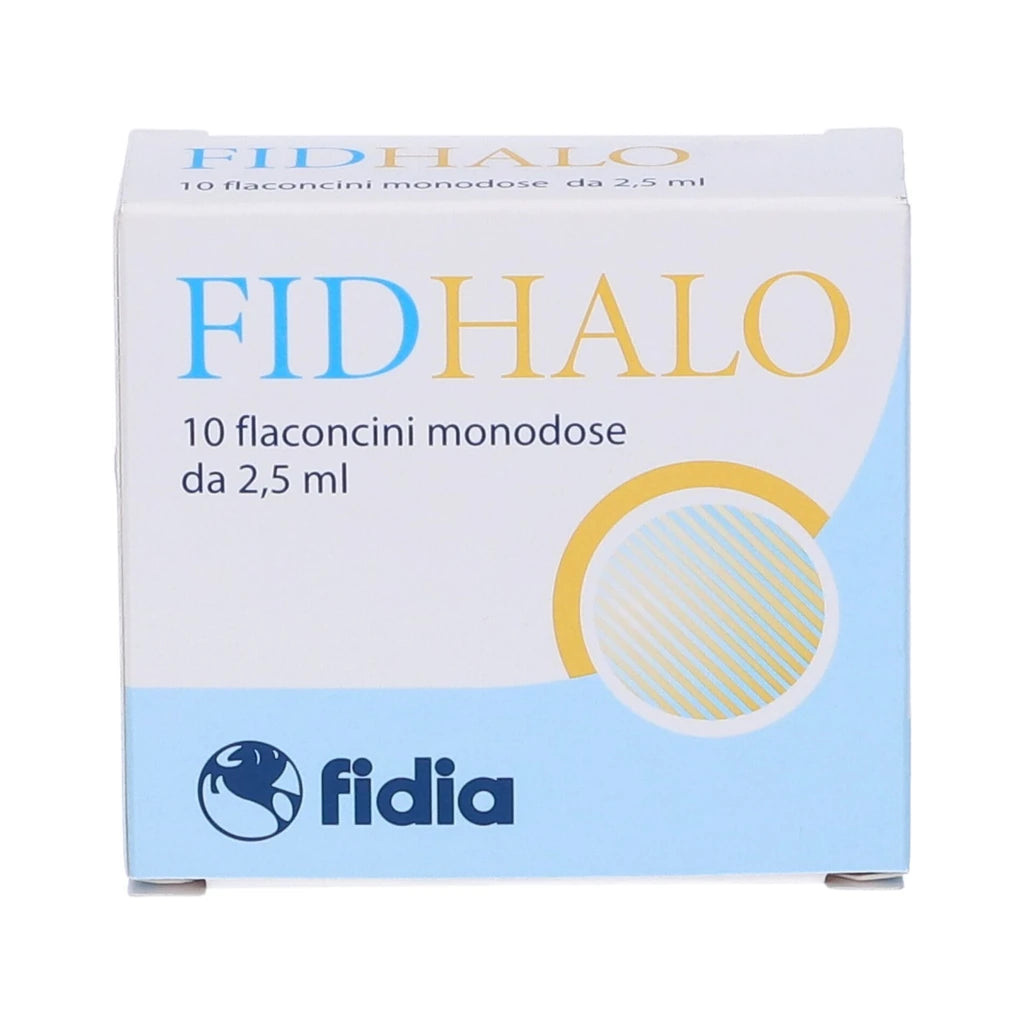 FIDHALO 10FL MONODOSE 2,5ML