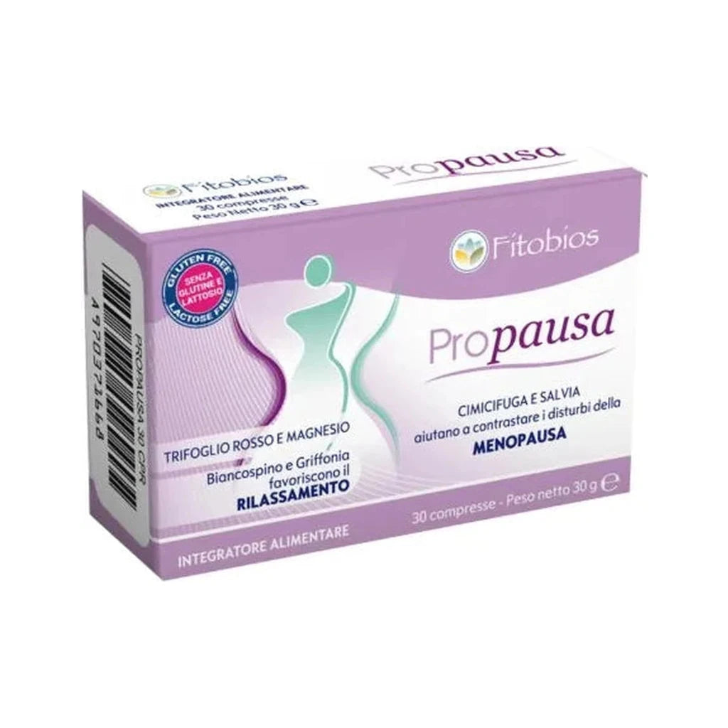 Propausa Fitobios | Menopause Supplement with Black Cohosh, Sage & Magnesium