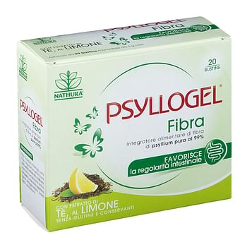 PSYLLOGEL FIBRA Limone tea 20 envelopes