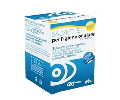 SALVIETTE IGIENE OCULARE 20PZ