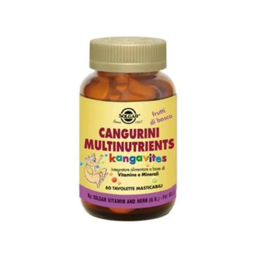 Product image - solgar-cangurini-multinutrients-60tav-903110904-1024.webp