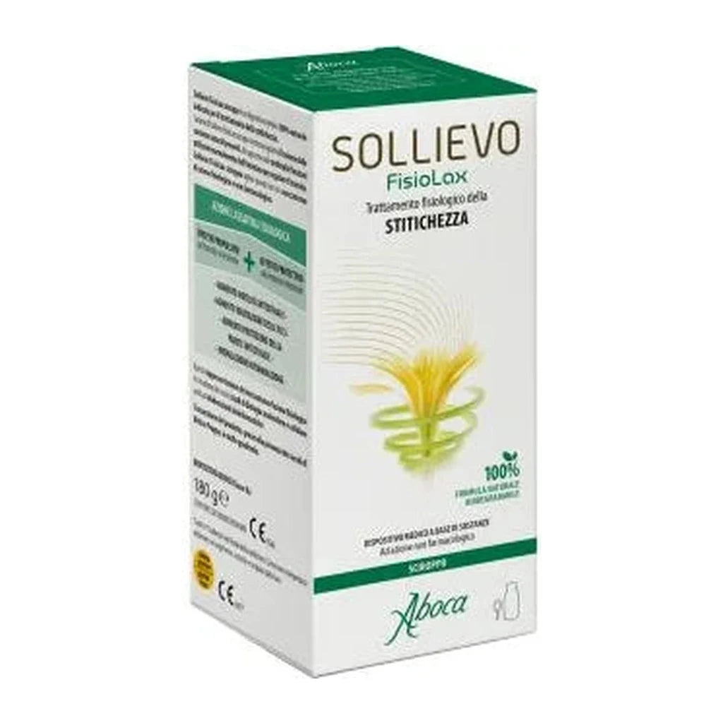 Aboca Sollievo FisioLax Syrup: Natural Physiological Treatment for Constipation