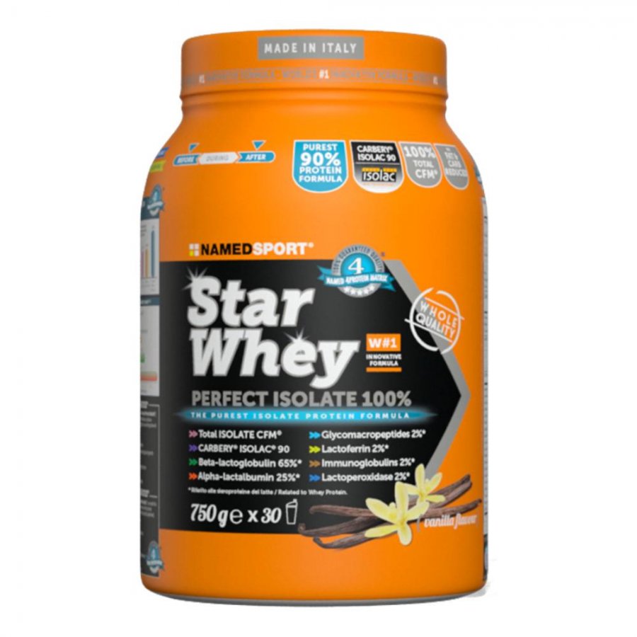 STAR WHEY ISOLATE VANILLA 750G