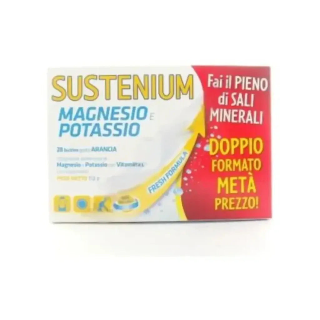 Product image - sustenium-magnesio-e-potassio-28-bustine-gusto-arancia-971375795-1024.webp