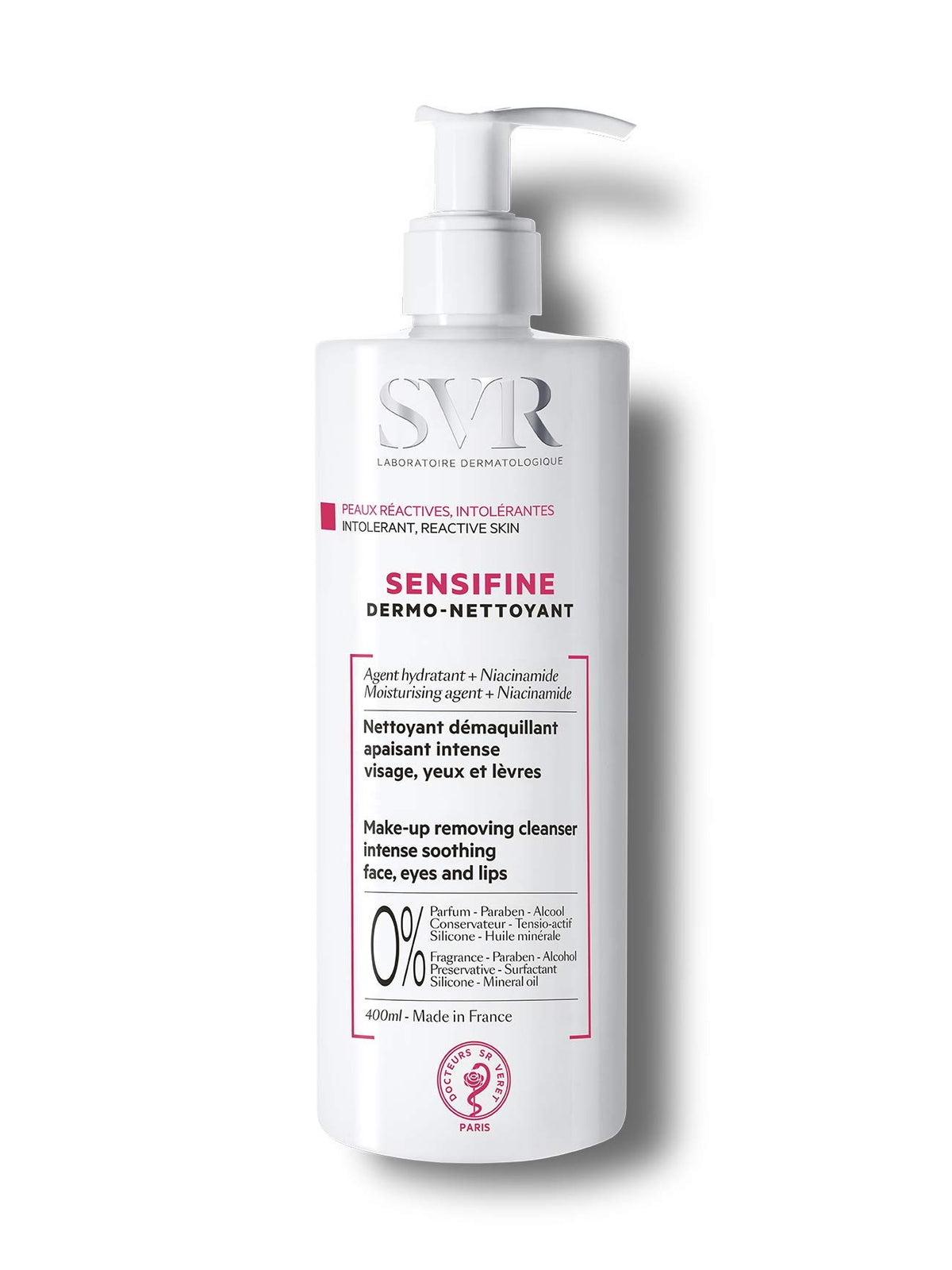 SVR SENSIFINE DERMO NETTOYANT400ML