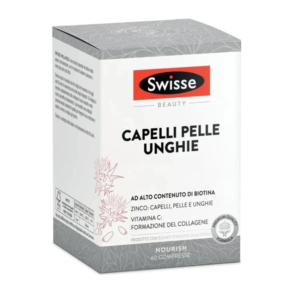 SWISSE CAPELLI PELLE UNGHIE 60CPR