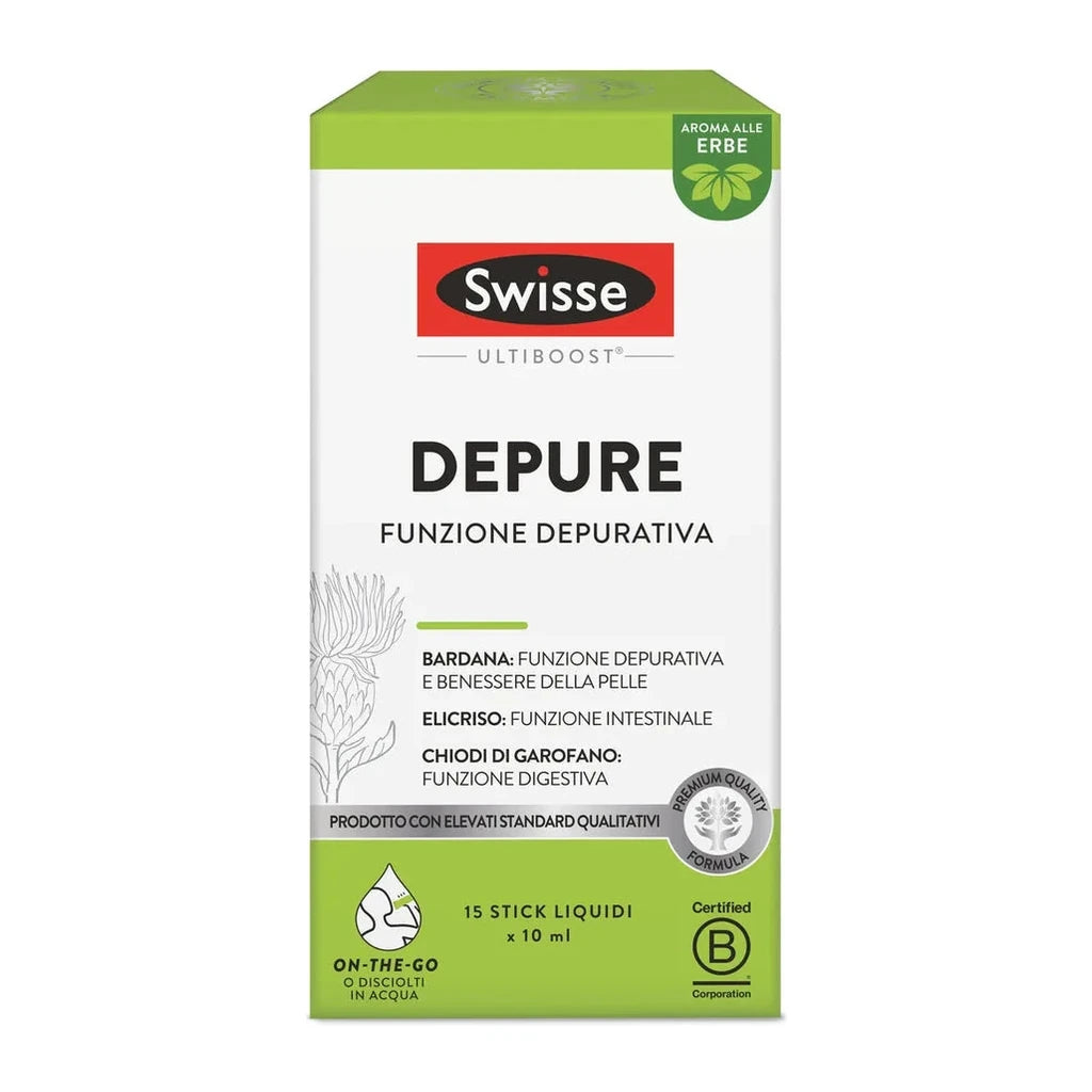 Swisse Ultiboost Depure | Detoxifying Herbal Supplement with Burdock & Helichrysum