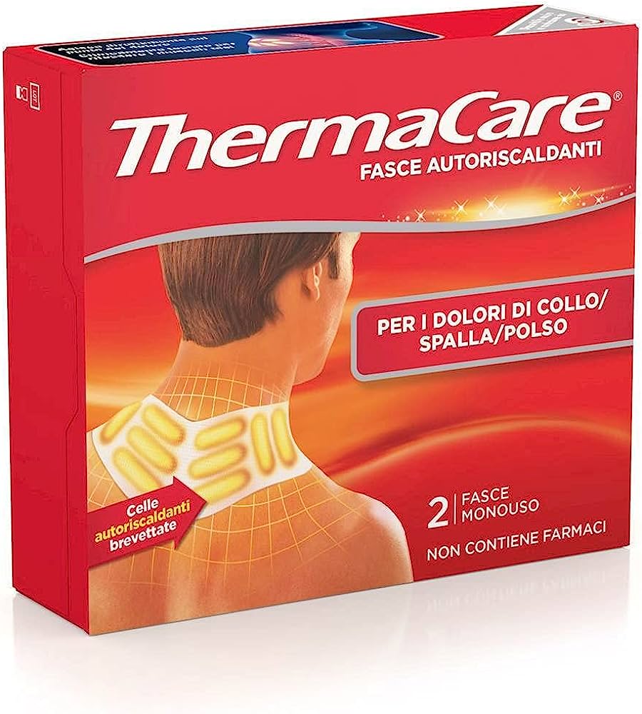 Thermacare Dolori Collo/Spalla/Polso 2 fasce monouso