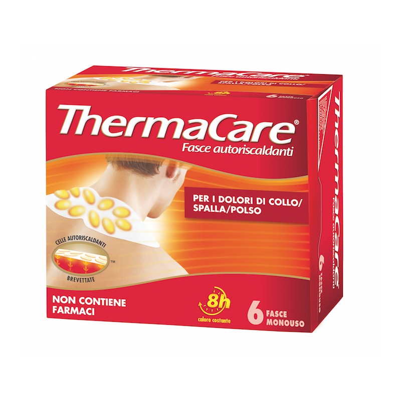 Thermacare Dolori Collo/Spalla/Polso 6 fasce monouso