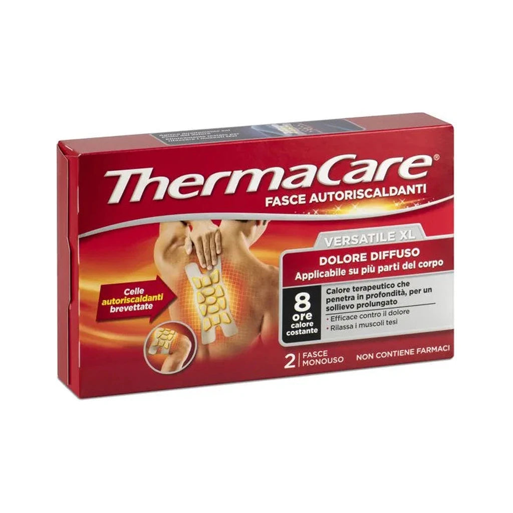 ThermaCare Versatile XL Heat Patch - Diffuse Pain Relief 8h