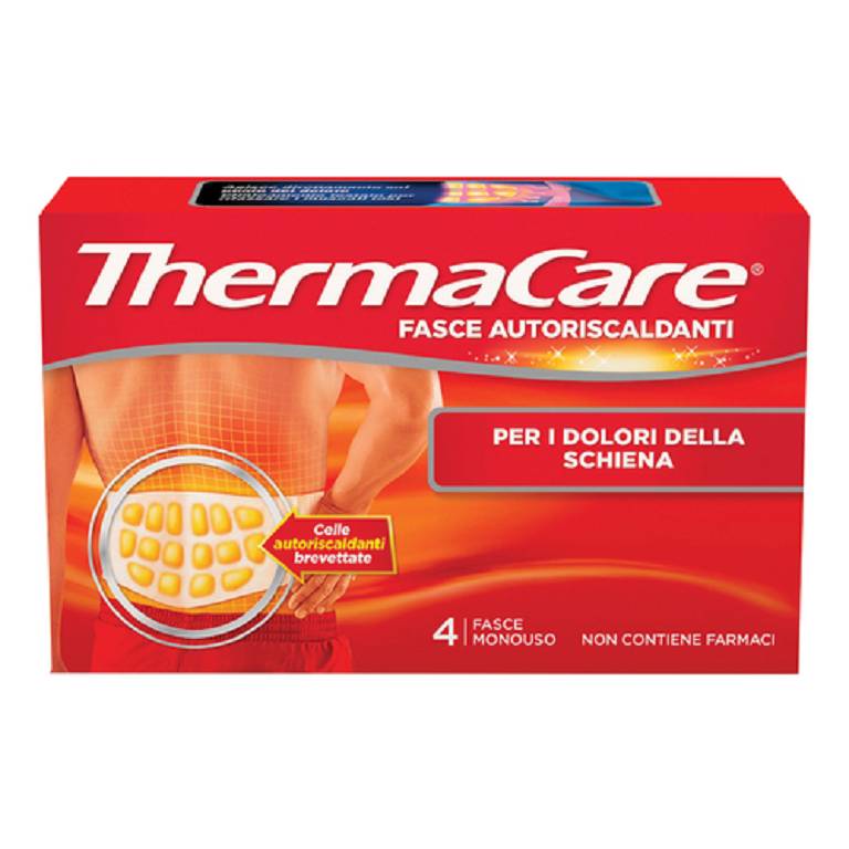 THERMACARE BACK BAND 4PCS
