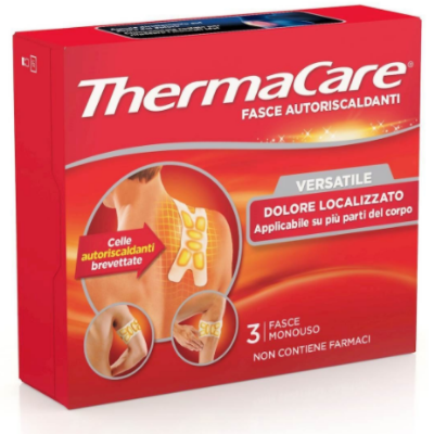 Thermacare versatile pain localized 3 disposable bands