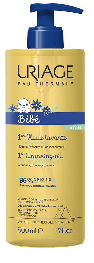 URIAGE BEBE HUILE LAVANTE OLIO DET 500ml