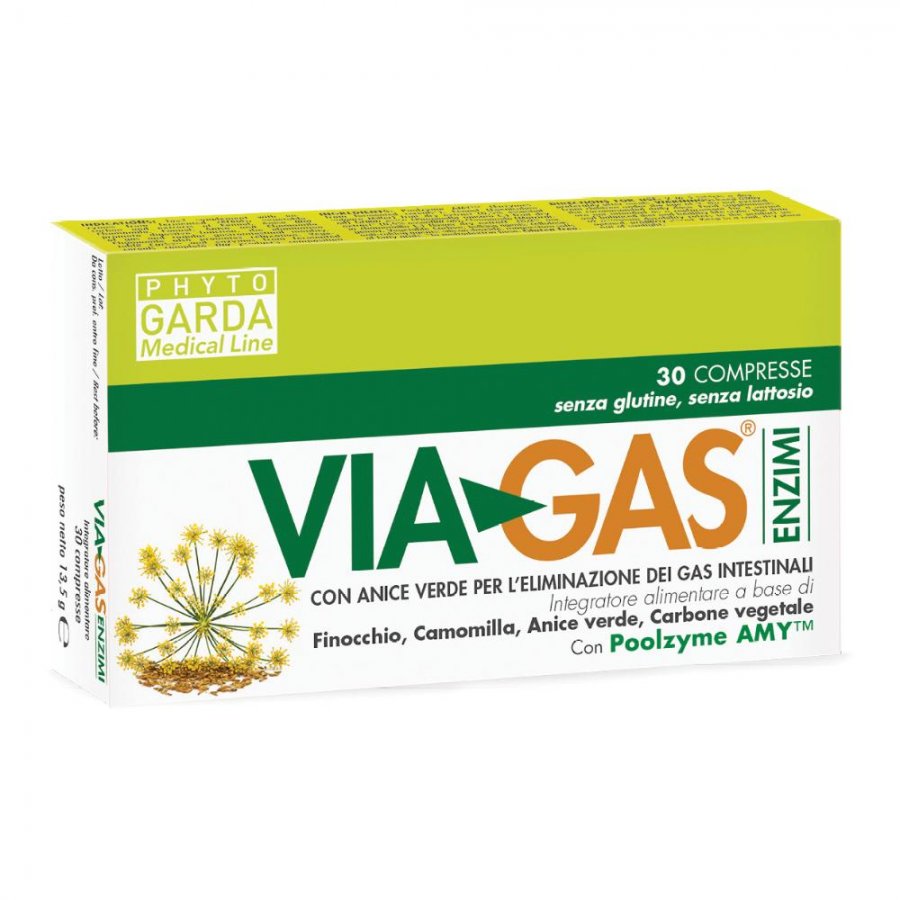 VIAGAS ENZIMI 30CPR SCAD 12/2025