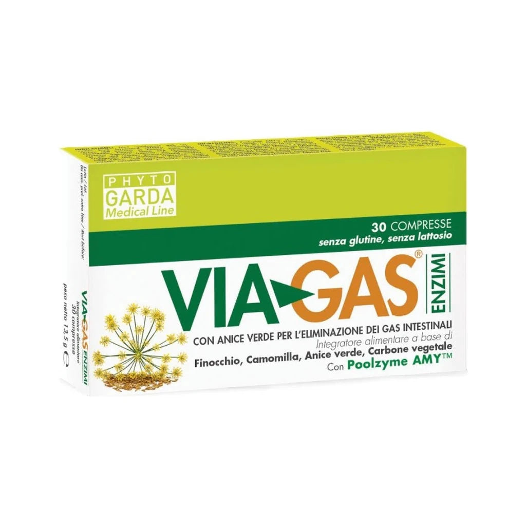 VIAGAS ENZIMI 30CPR SCAD 12/2025