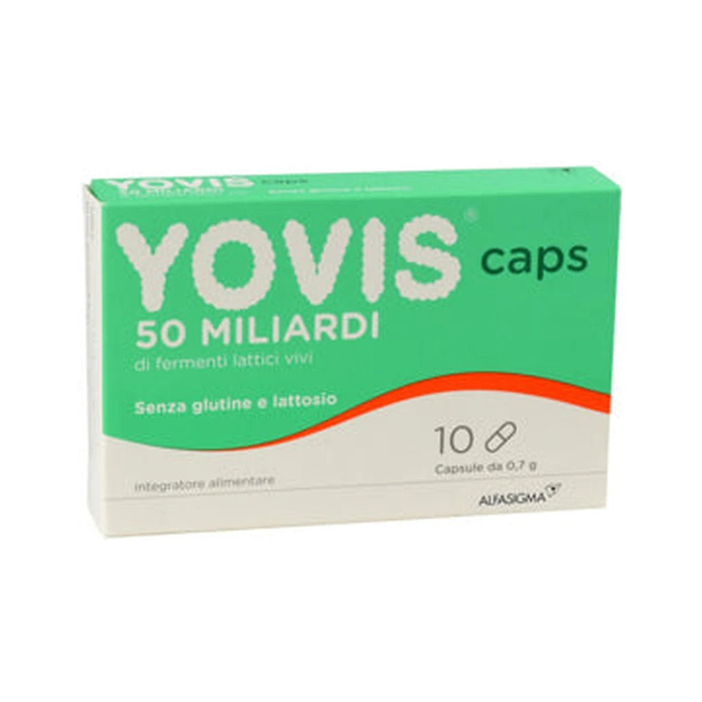 Cápsula de cápsulas de yovis 10