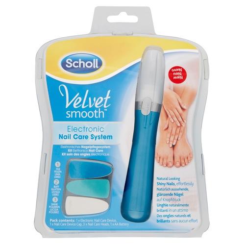 Scholl Velvet Smooth - Kit Elettronico Nail Care