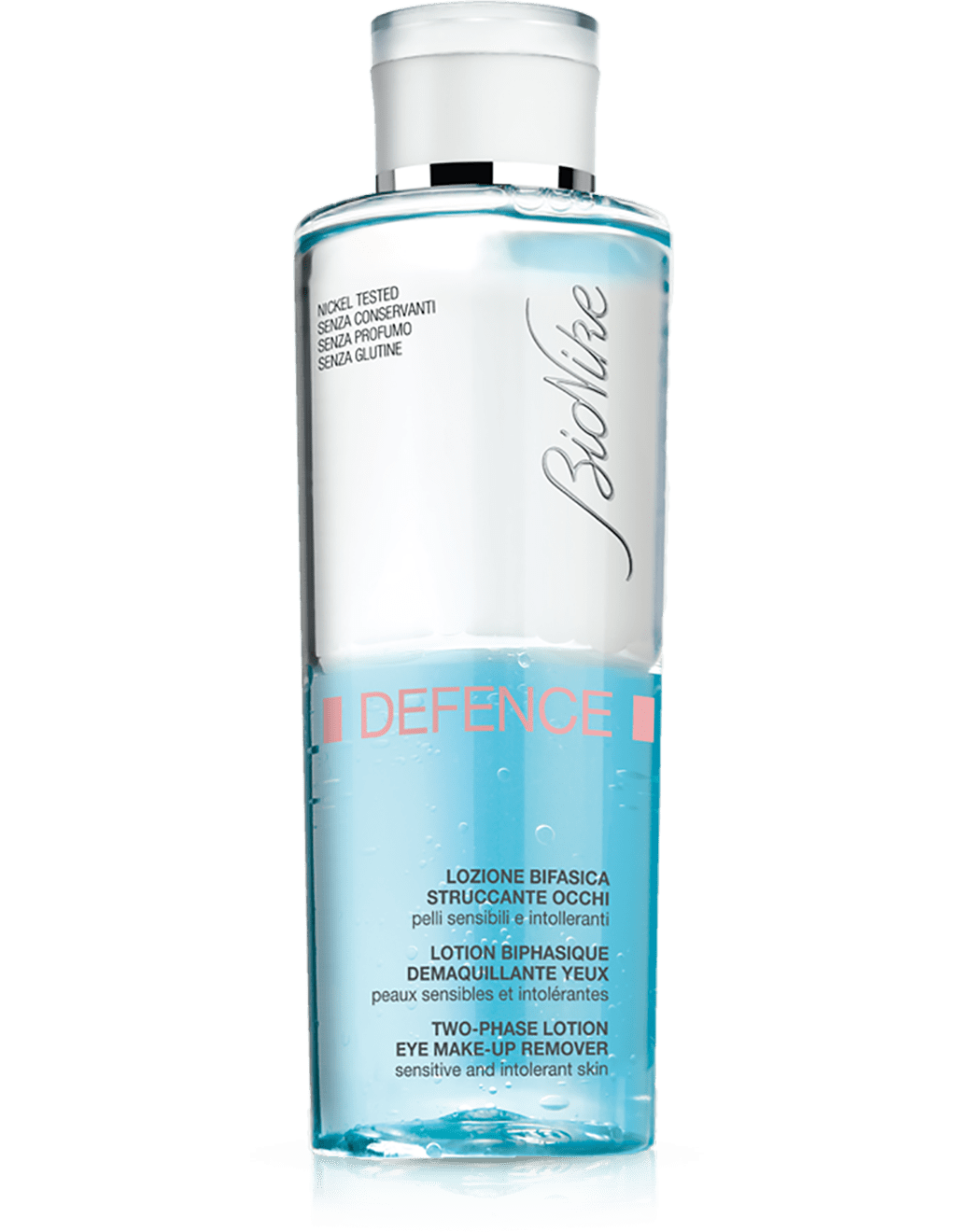 BioNike - Linea Defence Detergenza Lozione Bifasica Struccante Occhi 150 ml