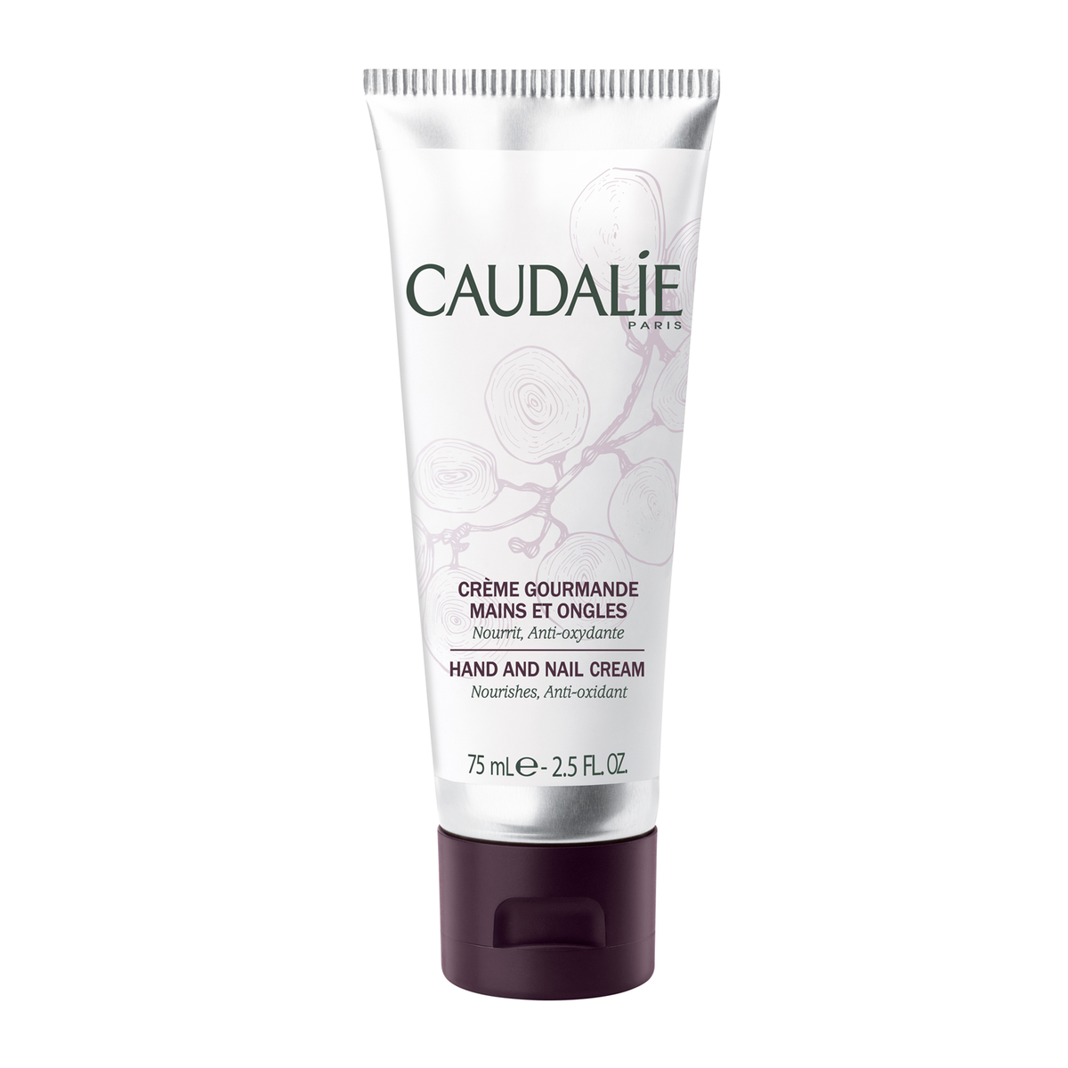 Caudalie Vinotherapie Crème Gourmande Mains et Ongles, Crema Mani e Unghie, 75 ml