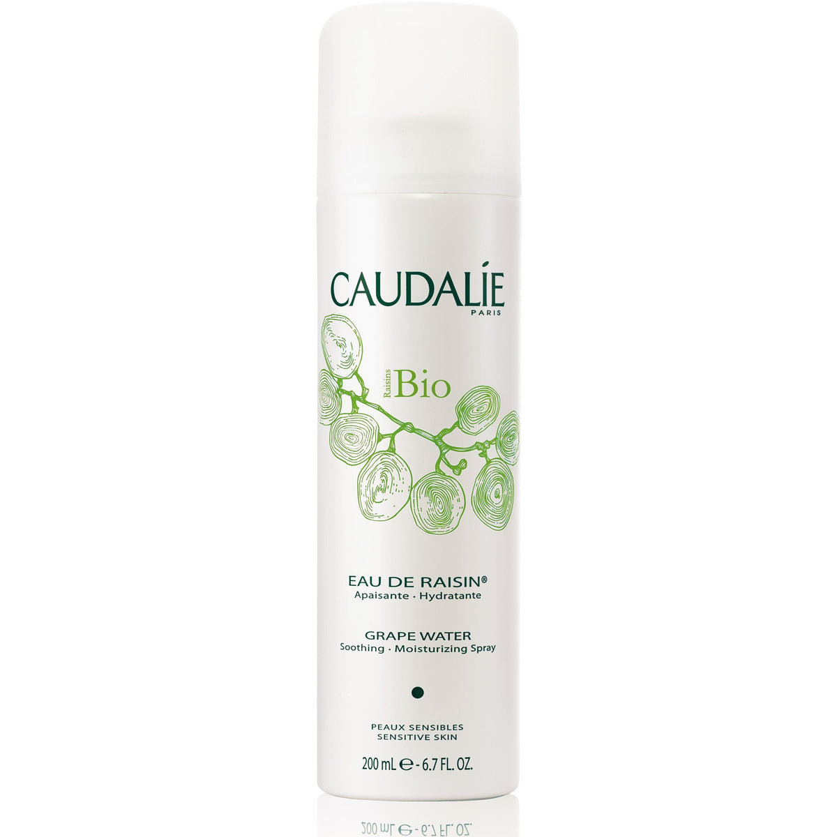 Caudalie Eau de Raisin Bio, Spray Lenitivo e Idratante, 200 ml