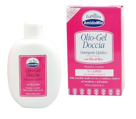 Euphidra Amidomio Olio-Gel Doccia Detergente Lipidico 200 ml