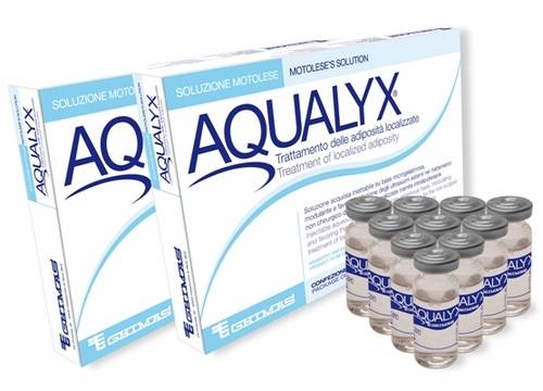 Aqualyx - 10 bouteilles de 8 ml
