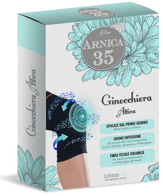 Arnica 35 genoue active taille 2 noir