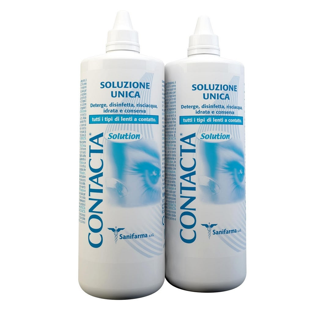 Contact Solution 2 bottles of 360 ml