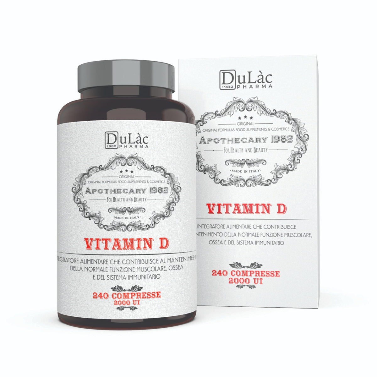 Dulac Vitamin D 240 Kompresse