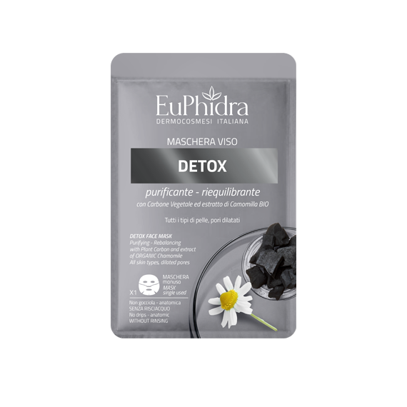 Euphidra Maschera Monouso Detox