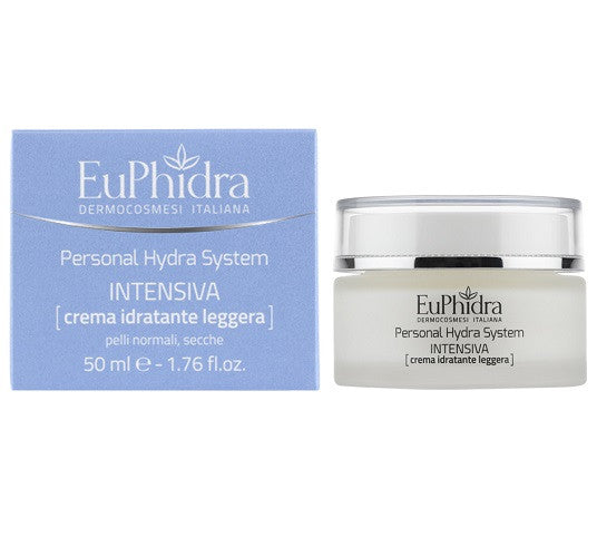 Sistema de Hydra Personal Euphidra - Crema facial hidratante de luz intensiva - 50 ml