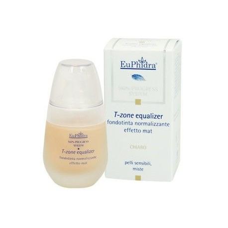 Euphidra Skin Progress T-Zone Equlizer Fondotinta Normalizzante Opaco - Scuro - 30 ml