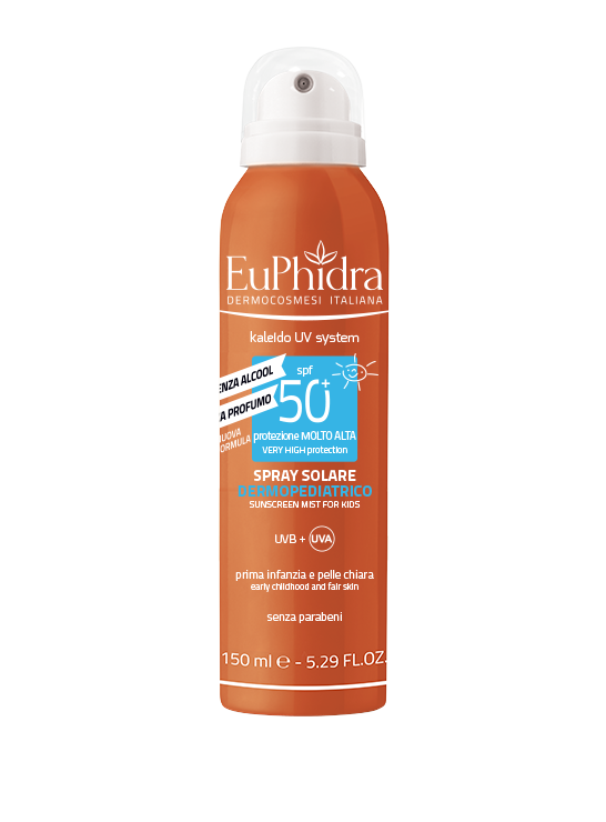 Euphidra Spray Solare Dermopediatrico 50 Spf 150 ml