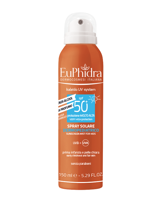 Euphidra dermopediátrico spray solar 50 spf 150 ml