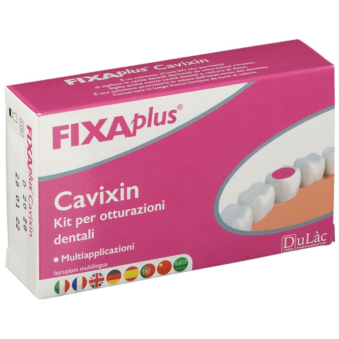 Fixa plus Cavixin kit per otturazioni dentali
