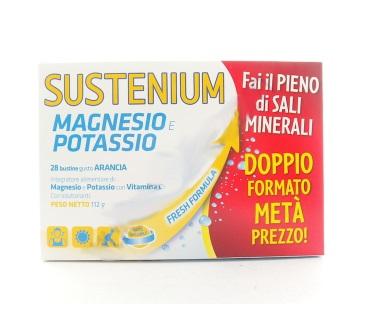 Sustenium Magnesio E Potassio - 28 Bustine, Gusto Arancia