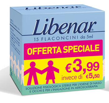 Libenar nasal hygiène 15 vialcini