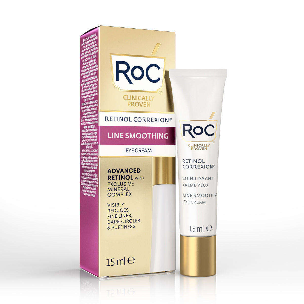 Roc Retinol Correxion - Line smoothing crema contorno occhi 15 ml