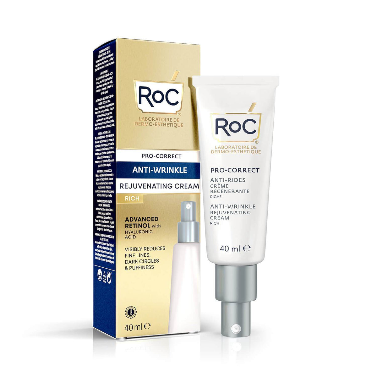 Roc Retinol Correxion Pro-Correct Crema Viso Anti-Rughe 40 ml