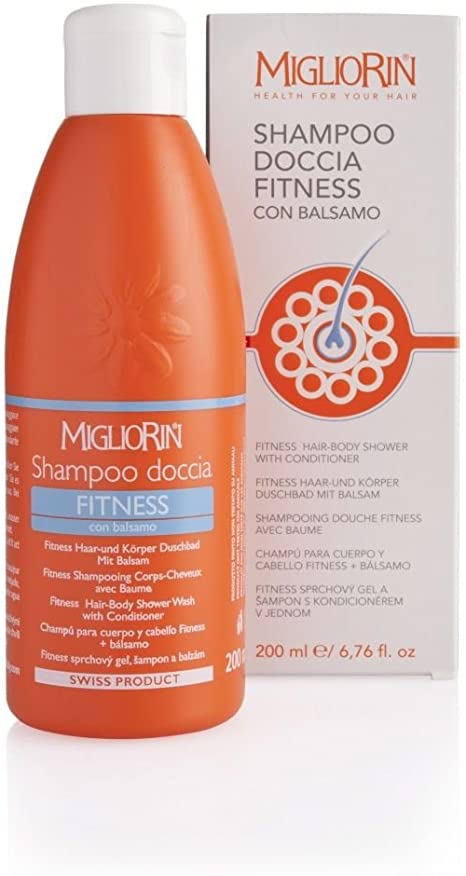 El mejor champú de ducha de fitness con bálsamo 200 ml