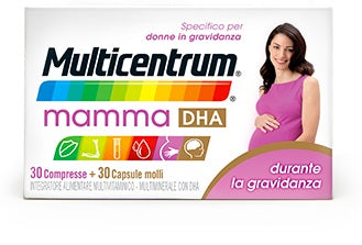 Multizentrum Mom DHA 30 Kompress + 30 Molli -Kapseln