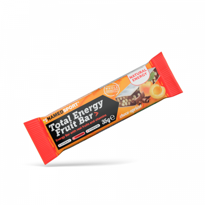 Genannt Sport Total Energy Fruit Bar Choco apricot 1x25