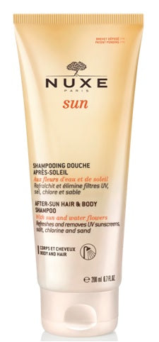 Douche de shampooing Nuxe Sun après seulement 200 ml