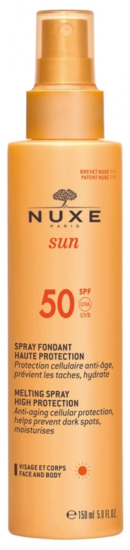 Nuxe Sun Spray Fondente alta protezione 50 Spf 150 ml alta