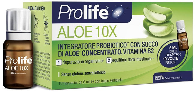 Prolife Aloe 10x 10 Flaschen von 8 ml