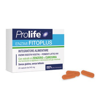 Prolife Enzimi Fitoplus 20 cps da 545 mg